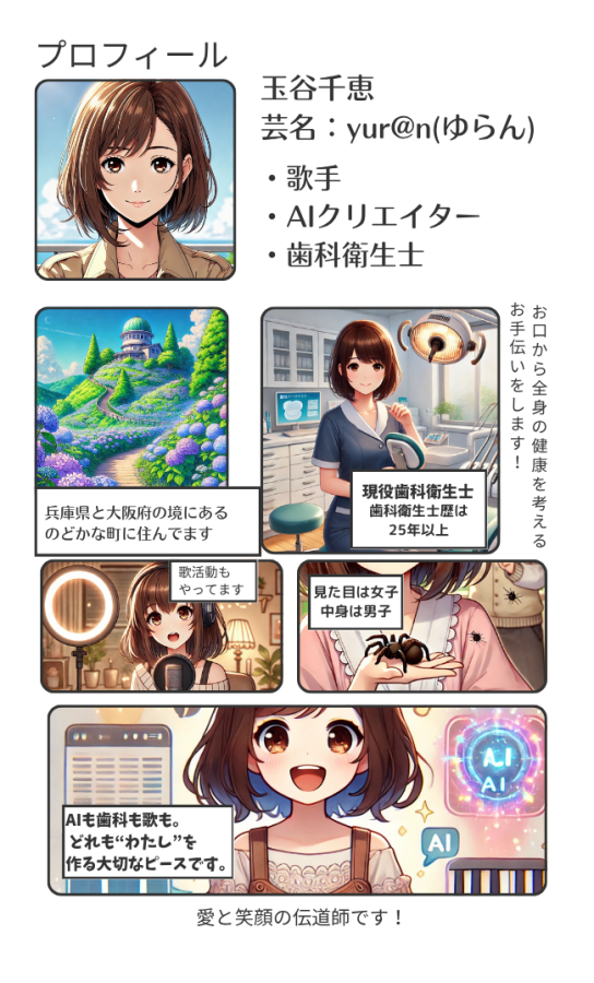 あなたのプロフィールをマンガ名刺にします